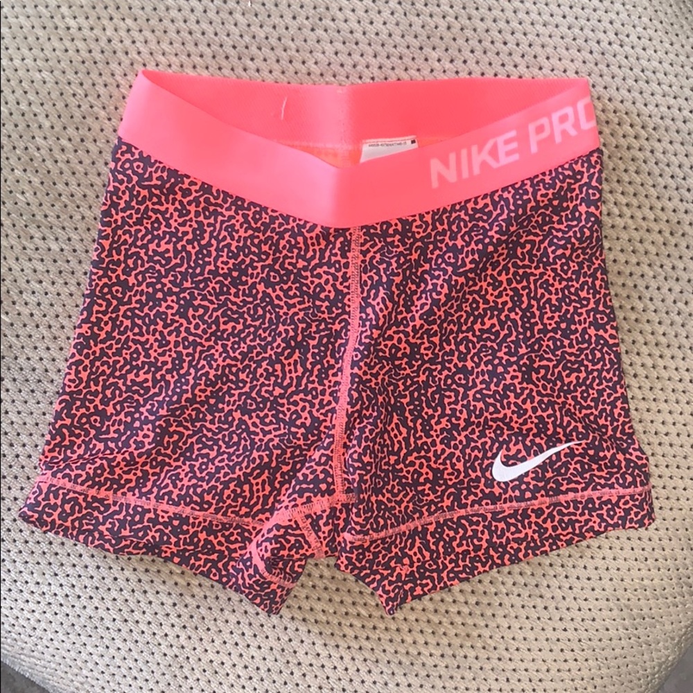 Animal Print Nike Pro Short